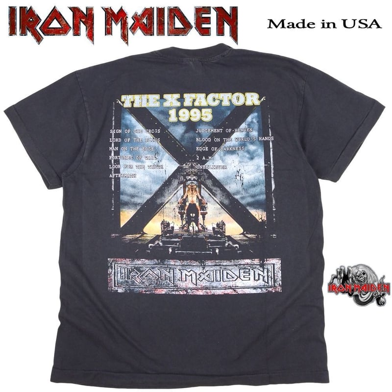 IRON MAIDEN アイアンメイデン Tシャツ 半袖 ブラック Lサイズ ヘヴィ