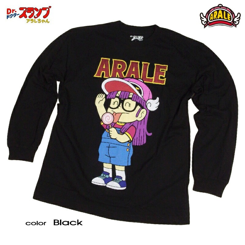 【※アラレ】　ロングTシャツ　Lサイズ　6点まとめ ドクタースランプ アラレちゃん ロンT 長袖 メンズ レディース