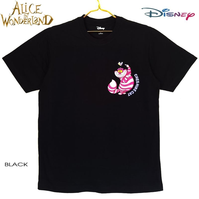 チェシャ 猫 Disney ディズニー アニメ ふしぎの国のアリス Tシャツ