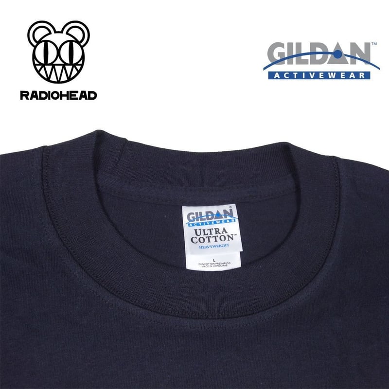 radiohead レディオヘッド Tシャツ GILDAN製 ブラック Lサイズ