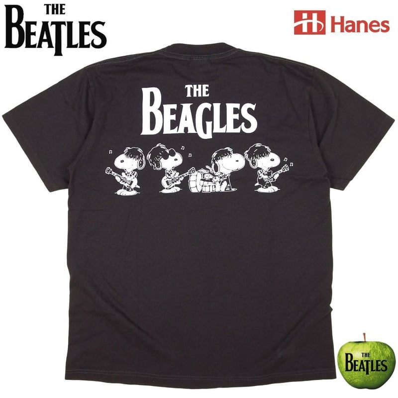 THE BEATLES ザ ビートルズ Tシャツ チャコール バンドT ロックT