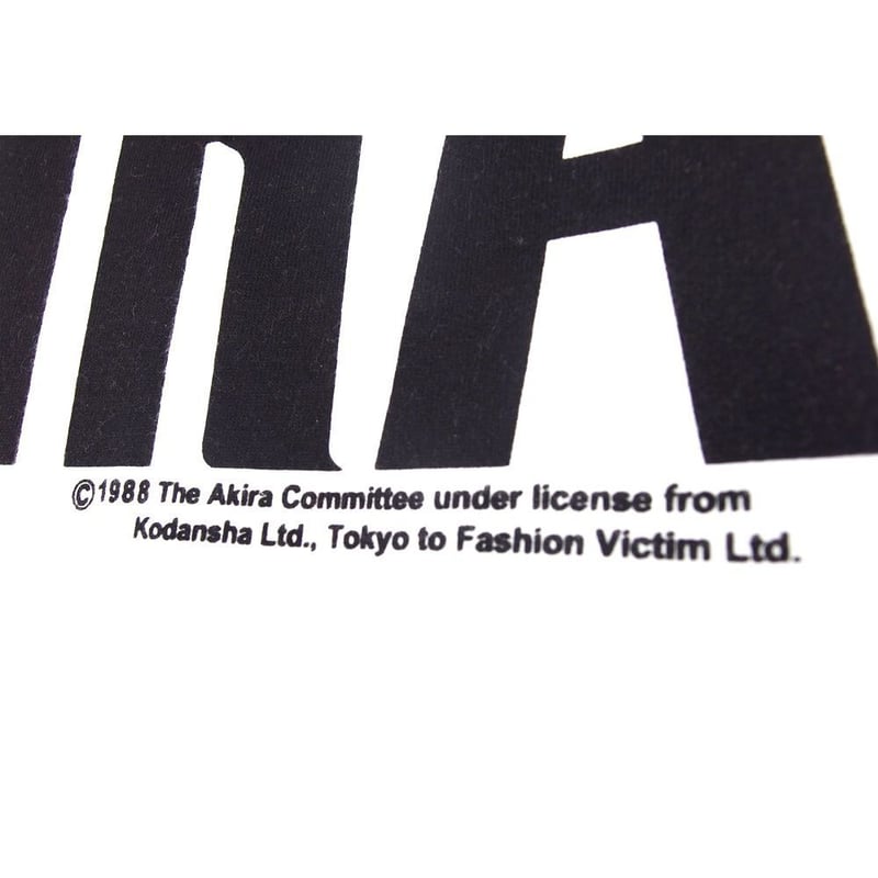AKIRA アキラ アニメ Tシャツ USA製 ホワイト Lサイズ 半袖 メンズ