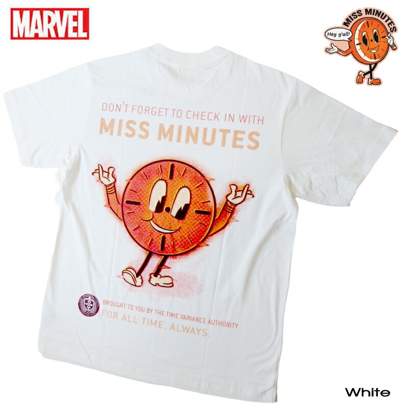 MARVEL マーベル ロキ Tシャツ ミスミニッツ LOKI メンズ 半袖 映画T