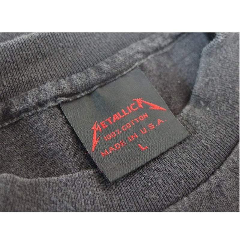 METALLICA メタリカ Tシャツ ブラック Lサイズ USA製 ヘヴィメタ