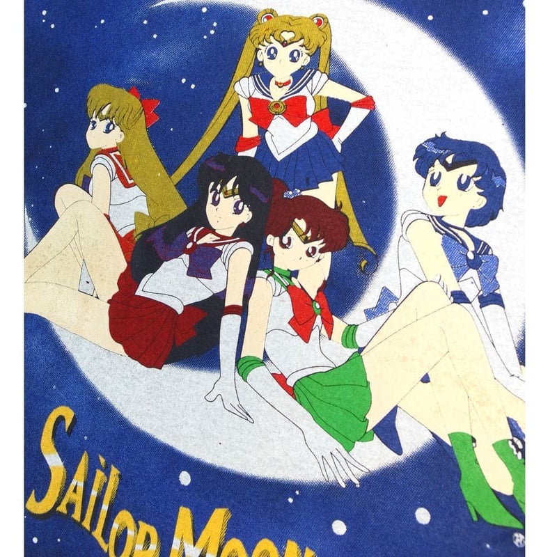 美少女戦士 セーラームーン Tシャツ アニメ ブラック Lサイズ 半袖