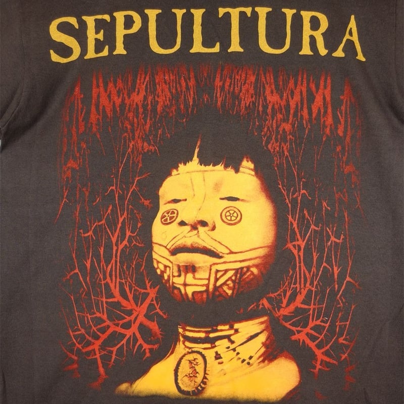 SEPULTURA セパルトゥラ Tシャツ チャコール Lサイズ ヘヴィメタ USA製