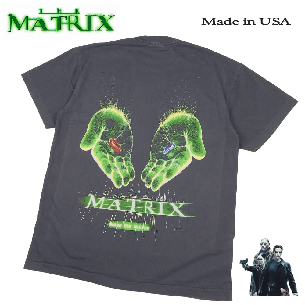MATRIX Tシャツ マトリックス 半袖 matrix 1999 アメリカ キアヌ