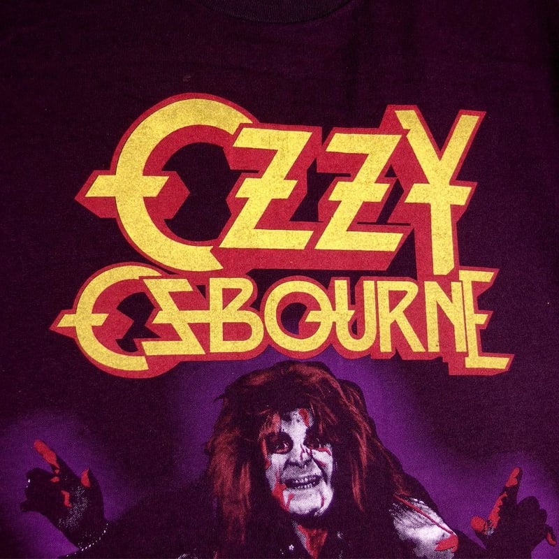 ozzy osbourne Tシャツ オジーオズボーン OZZY 半袖 USA製 ウォッシュブ