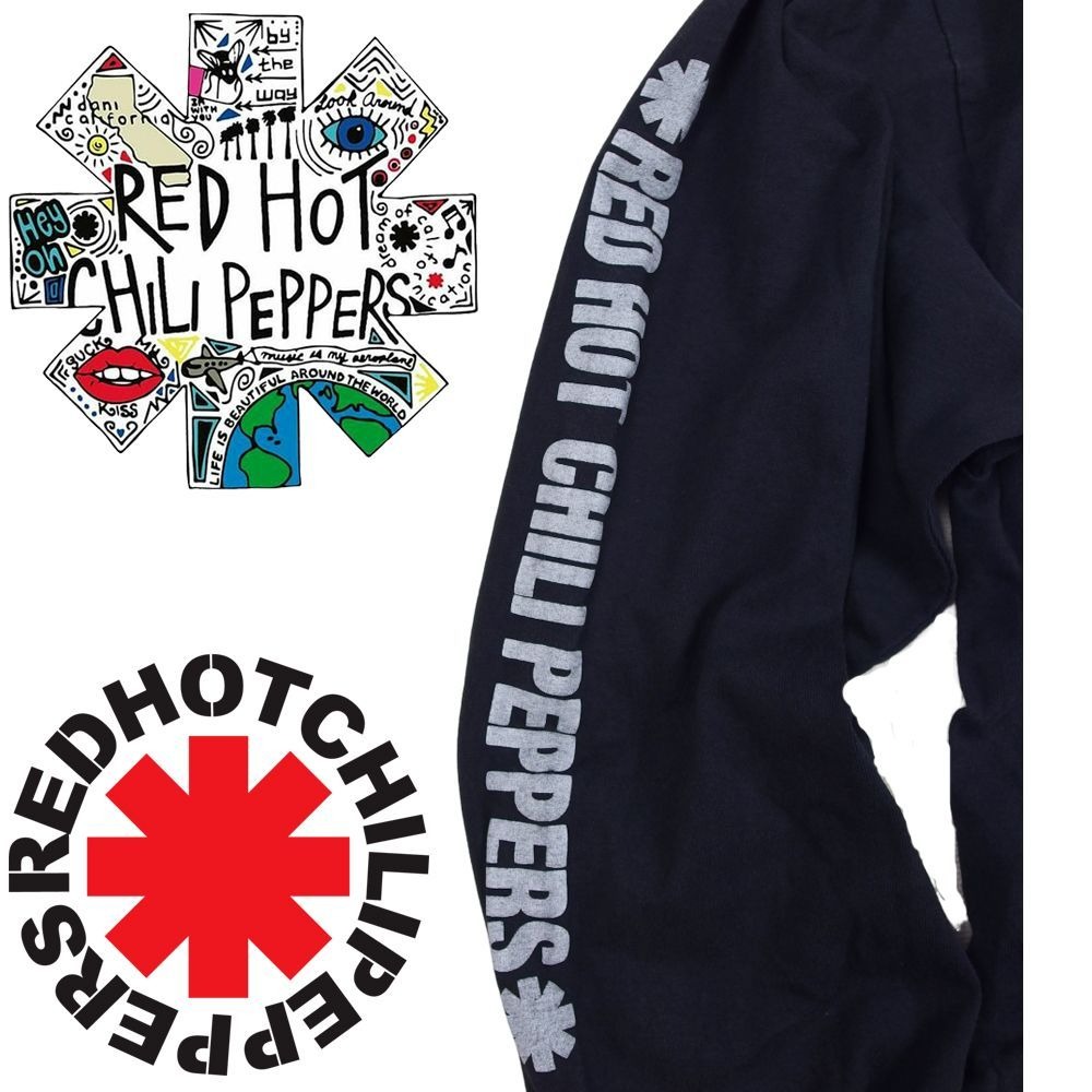 RED HOT CHILIPEPPERS レッドホットチリペッパーズ ロンT 長袖 Tシャツ