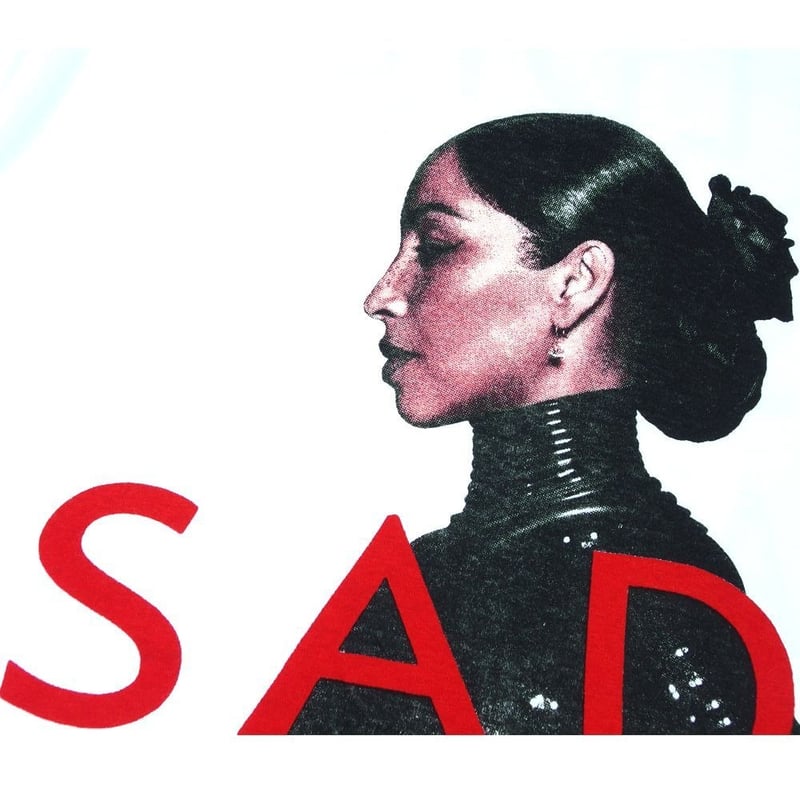 SADE シャーデー Tシャツ USA製 半袖 ホワイト L サイズ バンドT