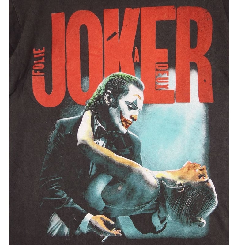 JOKER ジョーカー Tシャツ 半袖 映画T Lサイズ フォリアドゥ JOKER ジョーカー Tシャツ 半袖 映画T Lサイズ フォリアドゥ