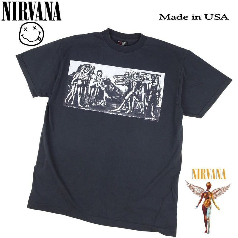 toty　Nirvana 7インチシングル 2枚セット NIRVANA ニルバーナ Tシャツ ニルヴァーナ バンドT カートコバーン L7