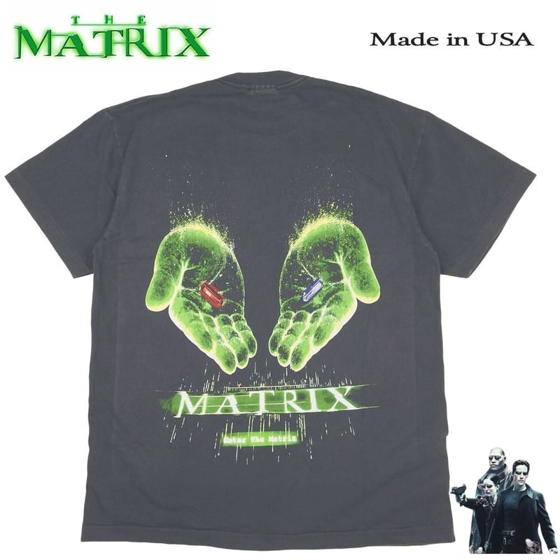 MATRIX Tシャツ マトリックス 半袖 matrix 1999 アメリカ キアヌ