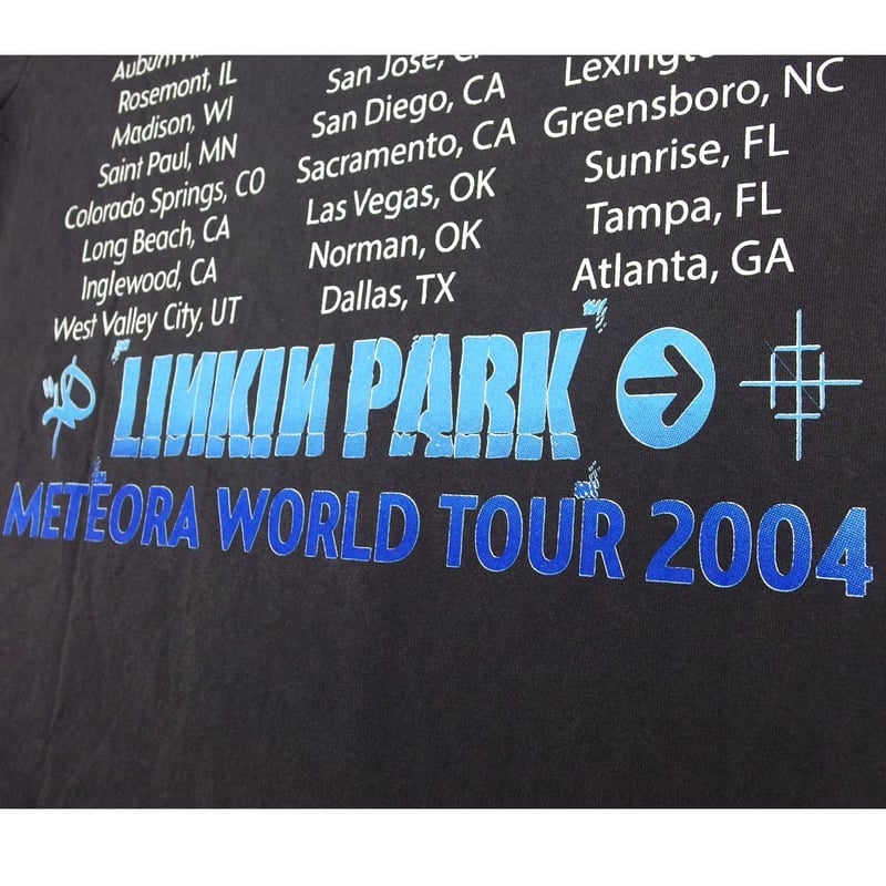 LINKIN PARK リンキンパーク Tシャツ USA製 ブラック Lサイズ バンドT