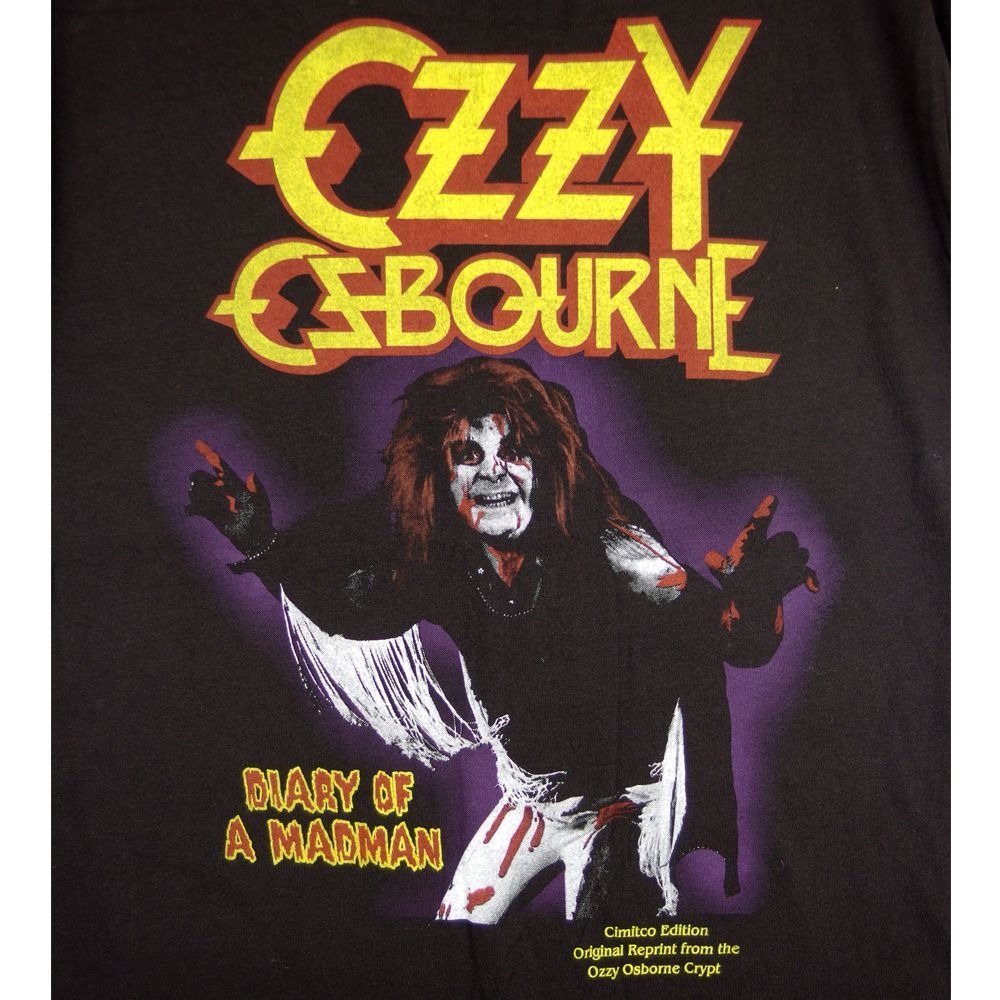 ozzy osbourne Tシャツ オジーオズボーン OZZY 半袖 USA製 ウォッシュブ