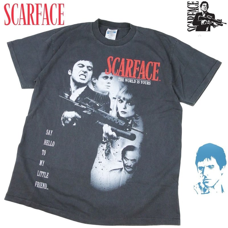 SCARFACE Tシャツ スカーフェイス 半袖 1983 アメリカ アル