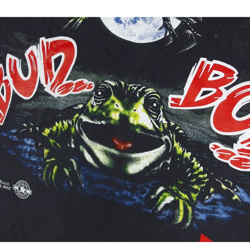 Budweiser バドワイザー Tシャツ ブラック Lサイズ 半袖 アメリカ