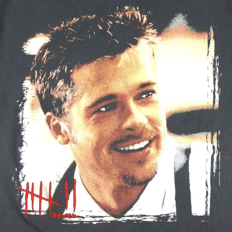 SEVEN セブン Tシャツ 半袖 1995 アメリカ ブラットピット 映画T