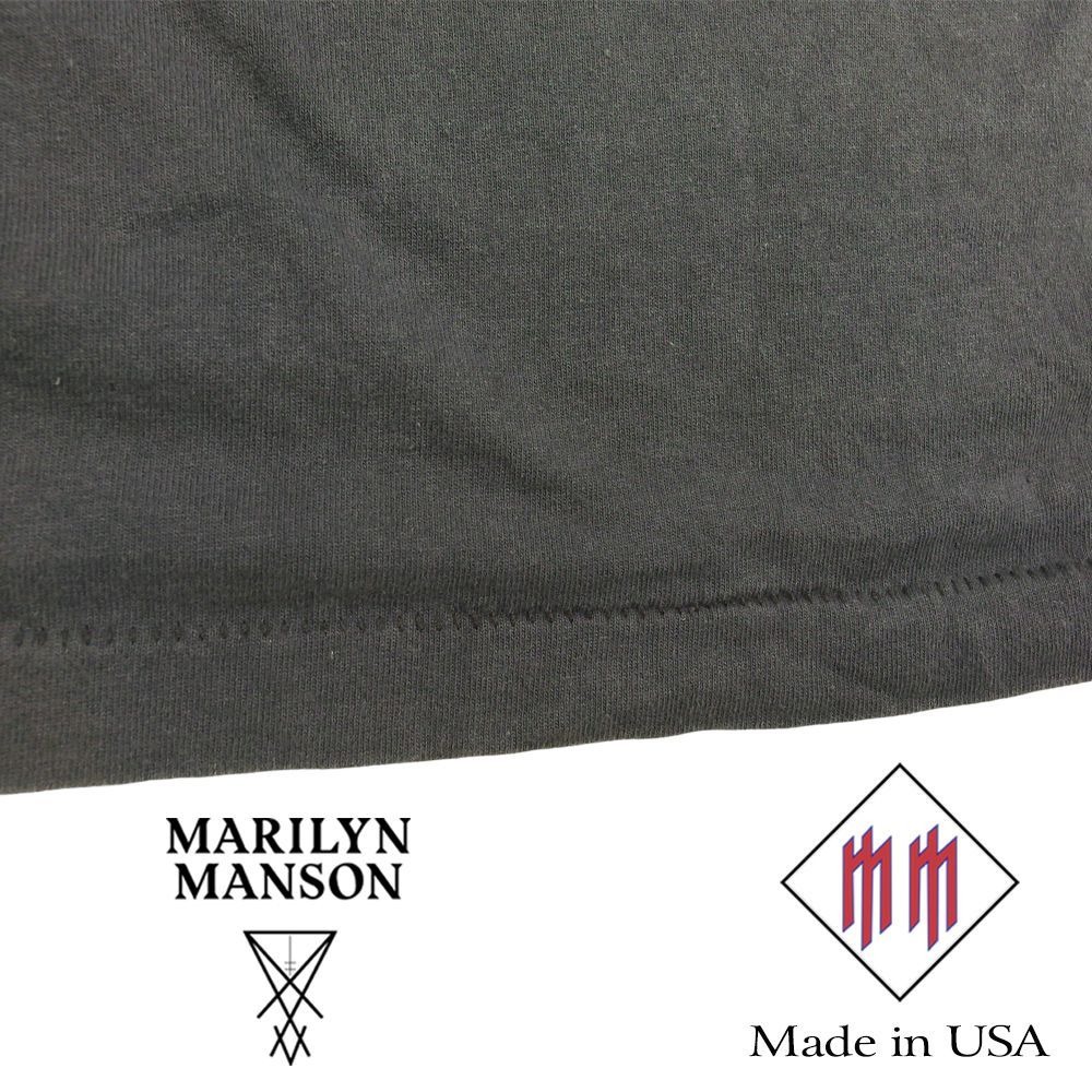 MARILYN MANSON マリリンマンソン Tシャツ USA 半袖 ポリス MARILYN MANSON マリリンマンソン Tシャツ USA 半袖 ポリス