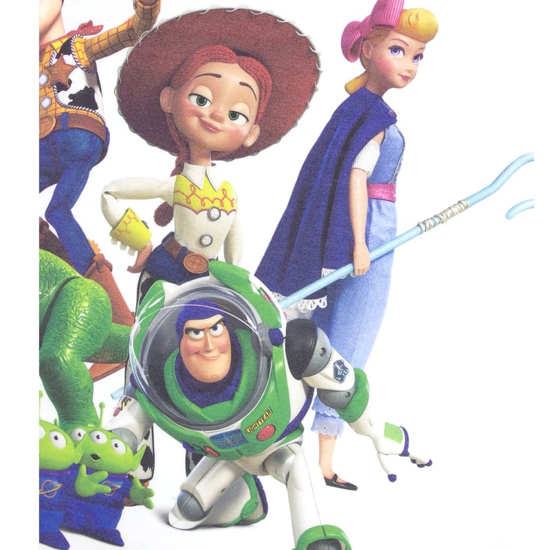 TOY STORY トイストーリー Tシャツ ホワイト ウッディ バズライト