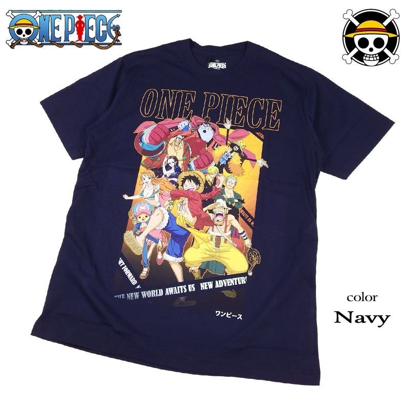 ONEPIECE ワンピースTシャツ 半袖 ルフィ サンジ ゾロ ナミ