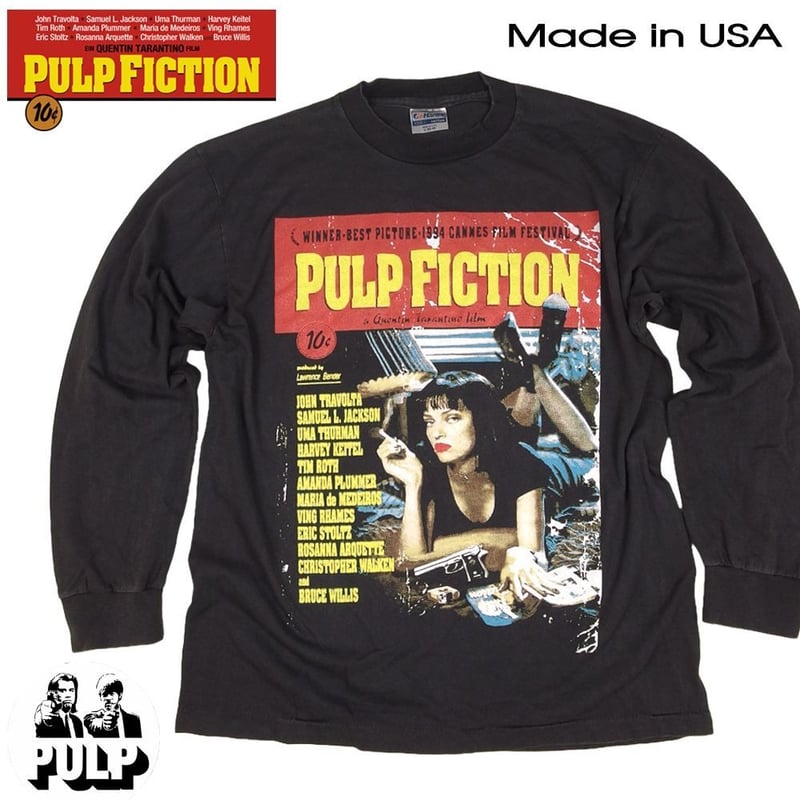 PULP FICTION パルプフィクション ロンT 1994年 ムービー Tシャツ