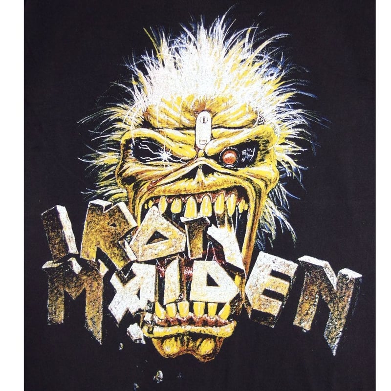 IRON MAIDEN アイアンメイデン Tシャツ USA製 半袖 ブラック Lサイズ