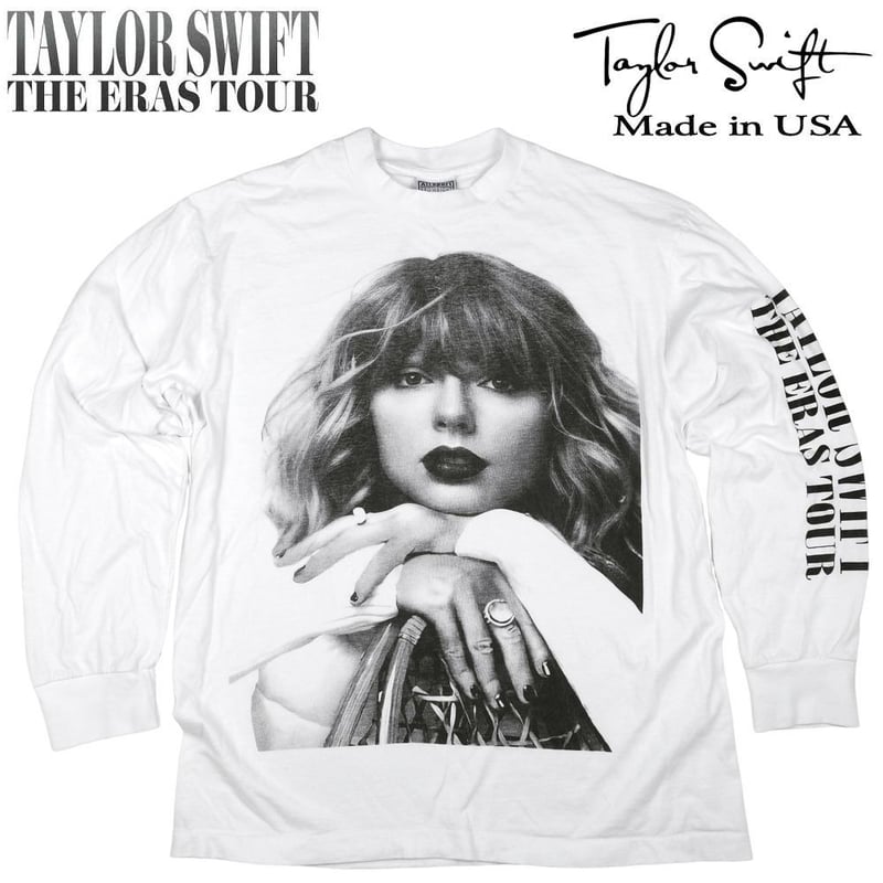TAYLOR SWIFT テイラースウィフト ロンT 長袖 Tシャツ ホワイト L