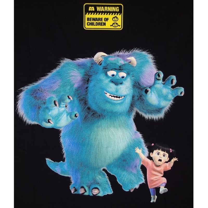 モンスターズインク Monsters Inc Tシャツ 白 サリー マイク