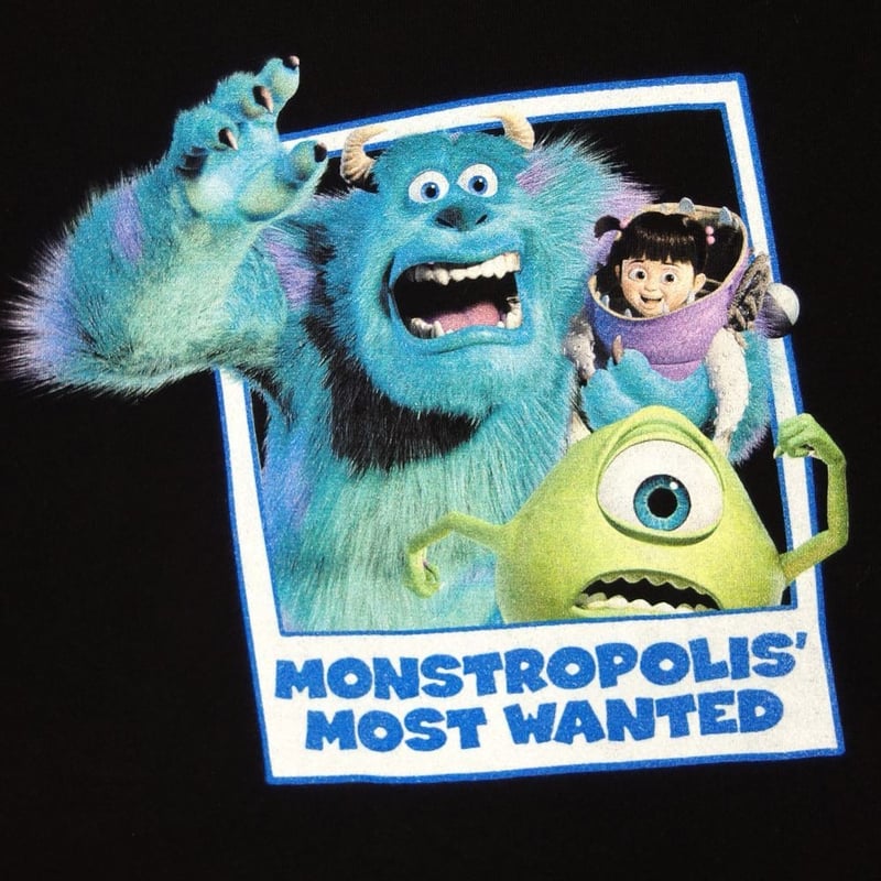 モンスターズインク Monsters Inc Tシャツ 白 サリー マイク