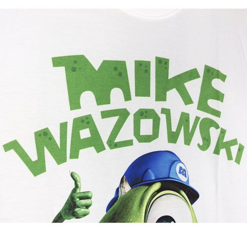 モンスターズインク Monsters Inc Tシャツ ホワイト サリー マイク