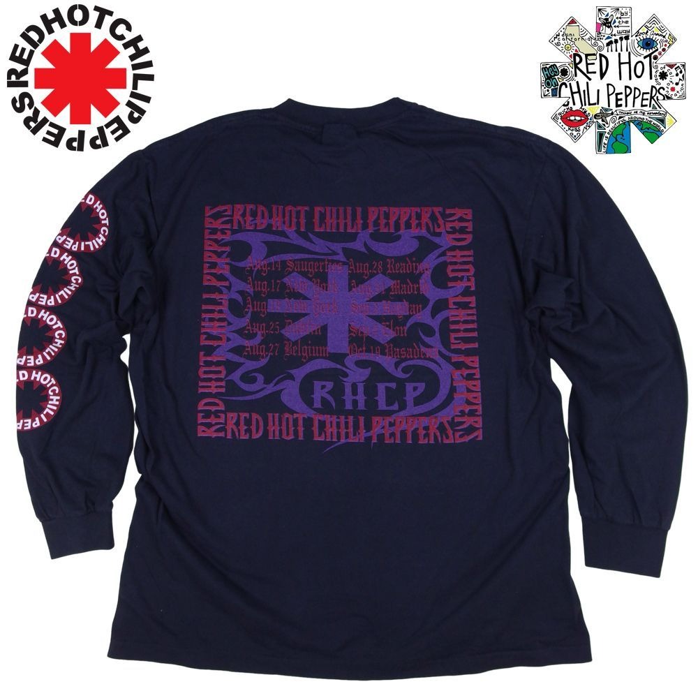 RED HOT CHILIPEPPERS レッドホットチリペッパーズ ロンT 長袖 Tシャツ