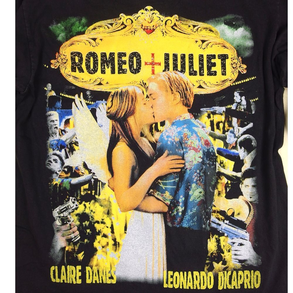 ロミオとジュリエット ロンT 長袖T 映画T ムービーT サイズL 1997年