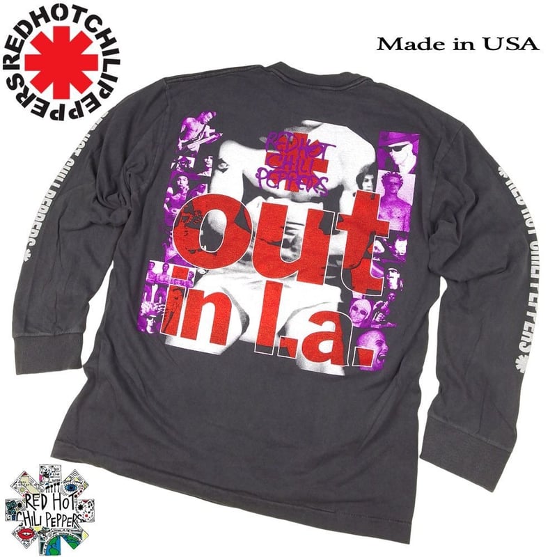 RED HOT CHILIPEPPERS レッドホットチリペッパーズ ロンT 長袖 Tシャツ