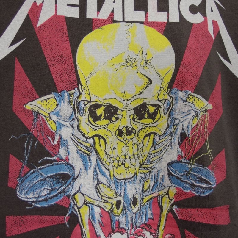 アメリカ製 METALLICA メタリカ Tシャツ チャコール Lサイズ