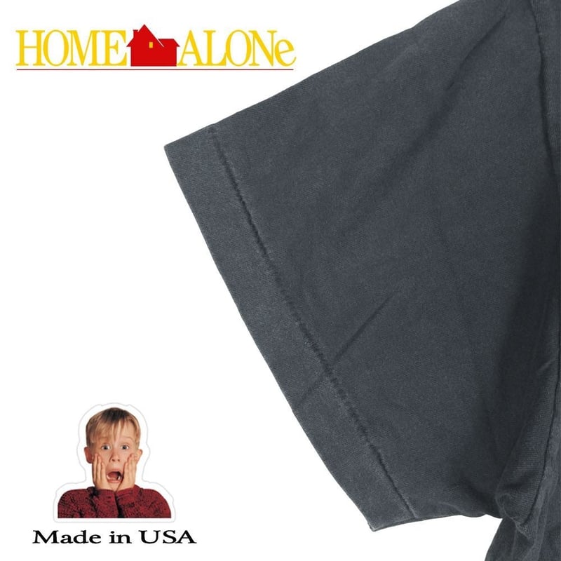 HOME ALONE ホームアローン Tシャツ 1990年 ムービー USA製 ブラック L