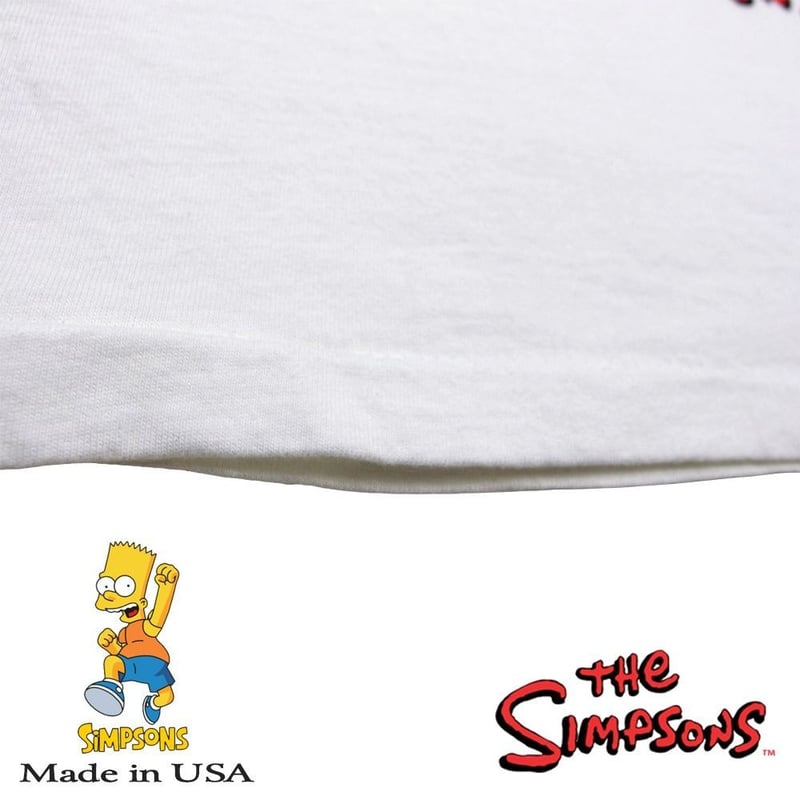 The Simpsons ザ シンプソンズ Tシャツ ホワイト Lサイズ 半袖