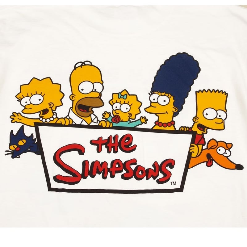 The Simpsons ザ シンプソンズ Tシャツ ホワイト Lサイズ 半袖