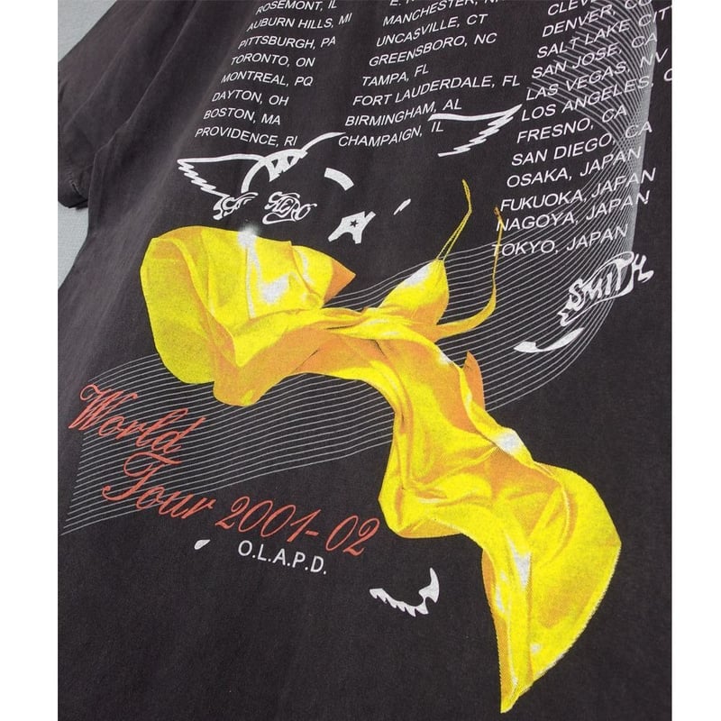AEROSMITH エアロスミス Tシャツ USA製 ブラック Lサイズ ロック