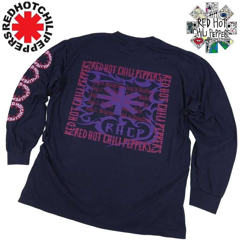 RED HOT CHILIPEPPERS レッドホットチリペッパーズ ロンT 長袖 Tシャツ
