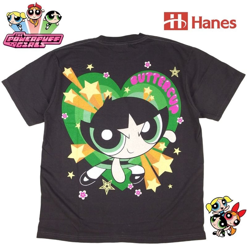 90s Powerpuff Girls パワーパフガールズ Tシャツ XXL 00sパワーパフガールズ Tシャツ Vintage powepuff girls 90s Powerpuff