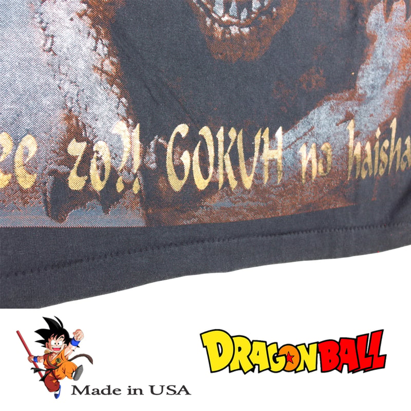 DRAGON BALL Tシャツ ドラゴンボール アニメ ブラック USA ブルマ 