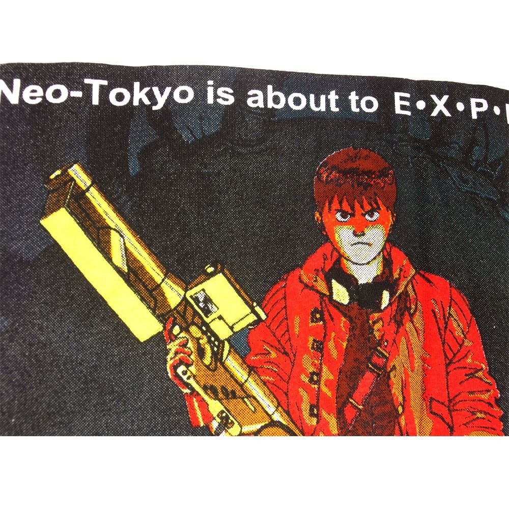 AKIRA アキラ アニメ Tシャツ USA製 ホワイト Lサイズ 半袖 メンズ