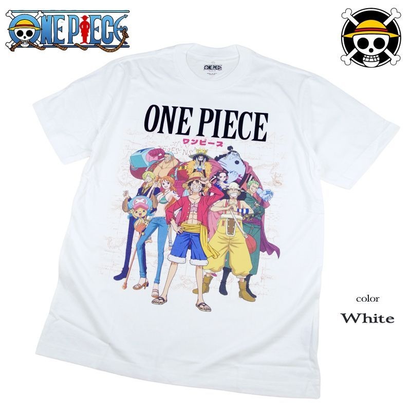 ONEPIECE ワンピースTシャツ onepiece 半袖 ルフィ サンジ ゾロ ナミ