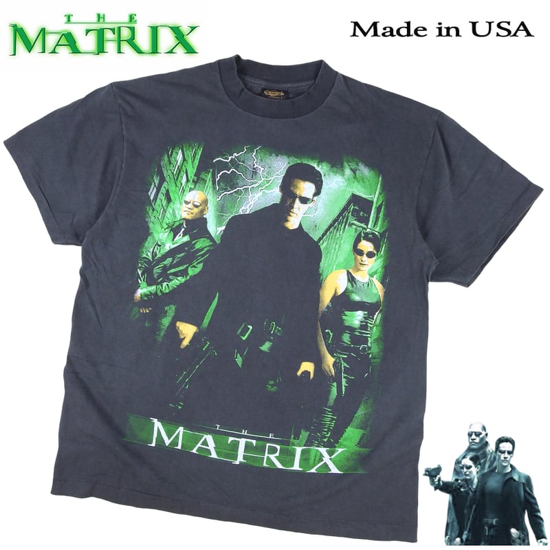 MATRIX Tシャツ マトリックス 半袖 matrix 1999 アメリカ キアヌ
