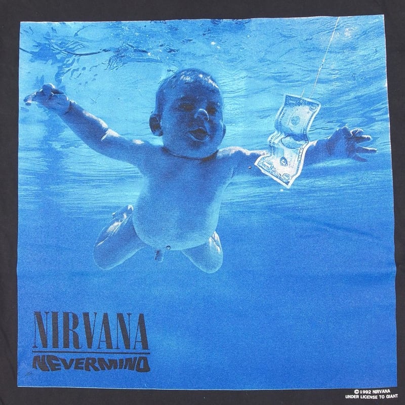 USA製 ロンT ニルヴァーナ NIRVANA ネバーマインド L NIRVANA ニルヴァーナ Tシャツ USA製 ブラック Lサイズ NEVERMIND 赤