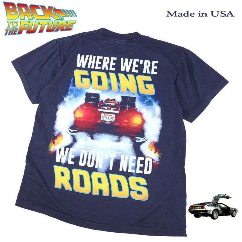 バックトゥザフューチャー Tシャツ BACK TO THE FUTURE 半袖