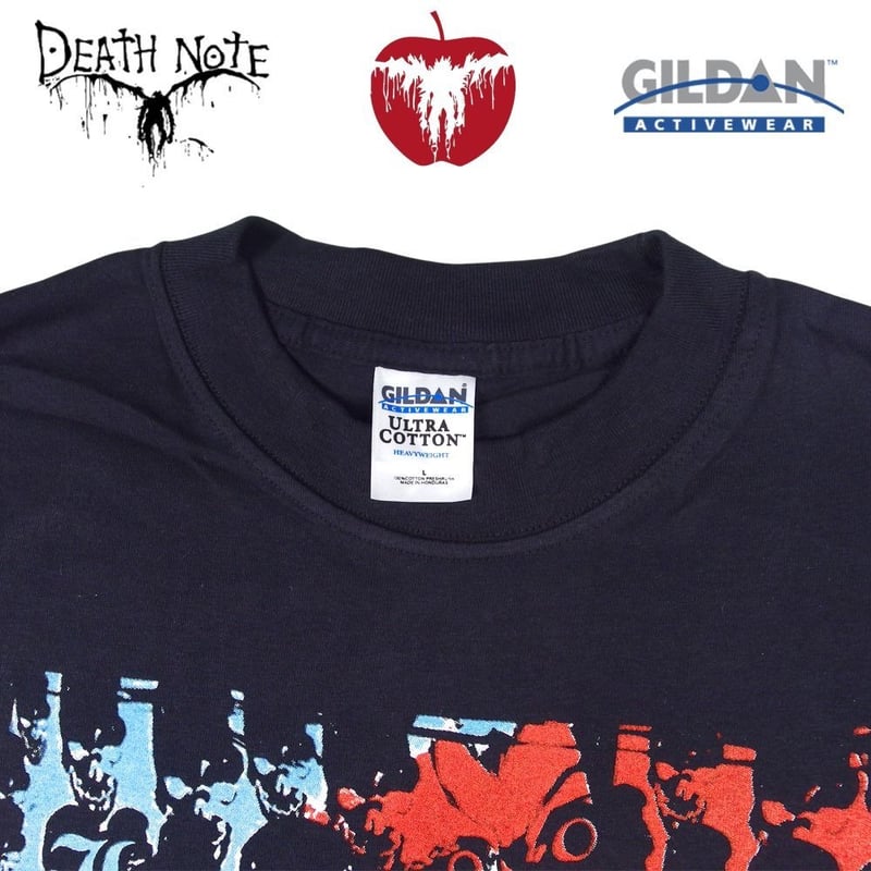 DEATH NOTE デスノート Tシャツ 半袖 ギルダン 死神 リューク キラ
