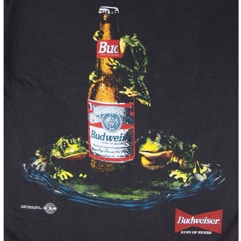 Budweiser バドワイザー Tシャツ ブラック Lサイズ 半袖 アメリカ