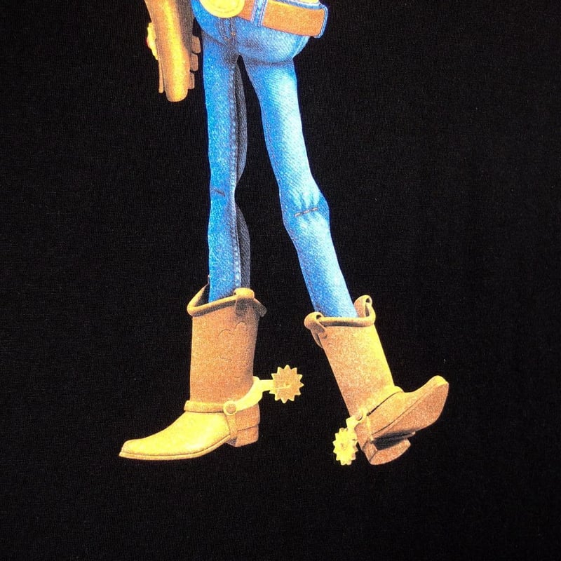 ウッディTシャツ WOODY 半袖 BUZZ バズライトイヤー ブラック Disney